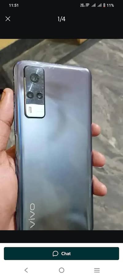 vivo y 31 gher used condition 10 by 10/ 4 128 gb