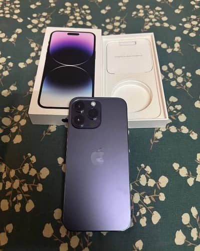 iPhone 14 pro max 256 GB 03214883794 My WhatsApp number