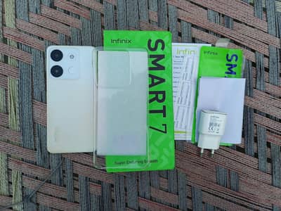 Infinix Smart 7 4/64 With box charger