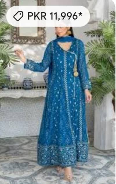Branded,new,beautiful zinc blue unstich dres