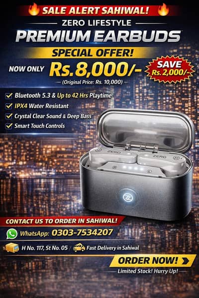 Robo Earbuds zero lifestyle