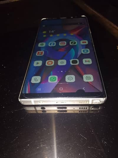 Samsung Galaxy Note 9 price 35k exchange possible 6/128 GB 03290277773