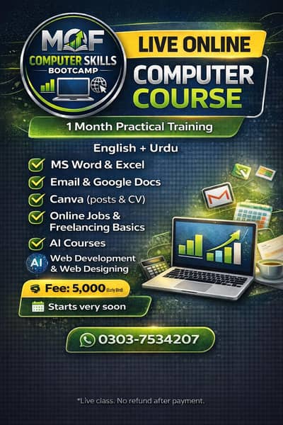 Online Courses for students.