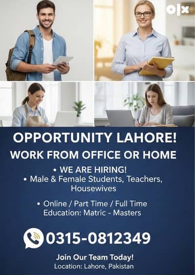 Part time full time office work online