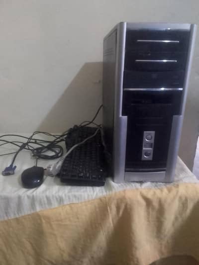 CPU, keyboard, mouse 4gb RAM and 250gp Mamore call 03127768862