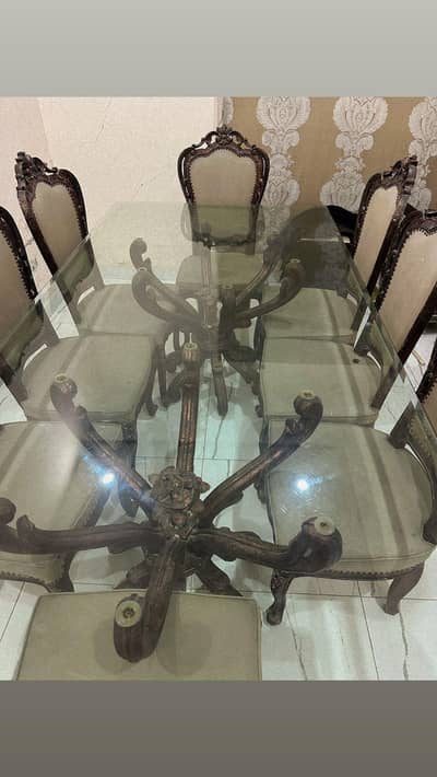 dinning table 8 seater