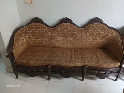Sofa Set 5 Seater Sheesham Wood
