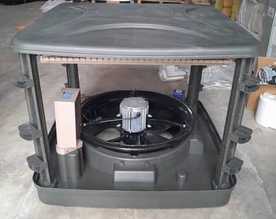 AC ducting and blower