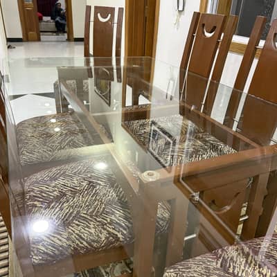 dining table and chairs