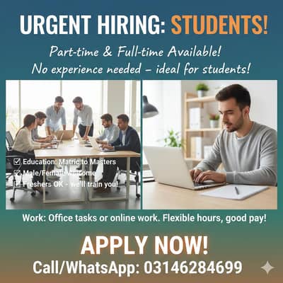 online and offline jobs part time and full time