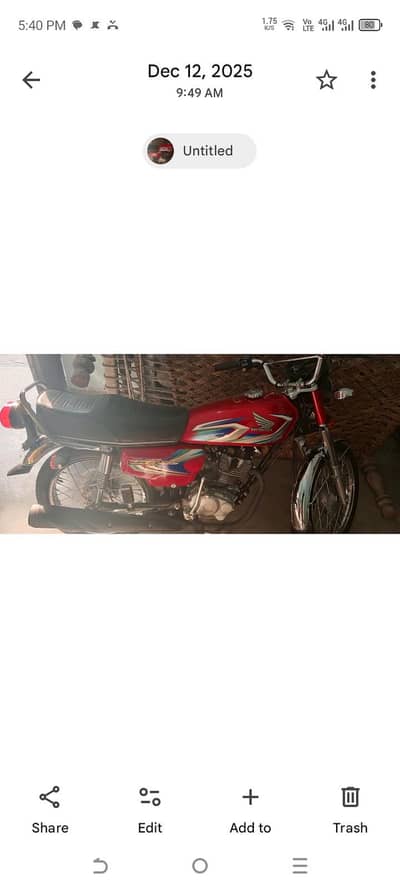 Honda cg 125 lush neat and clean 03707555157