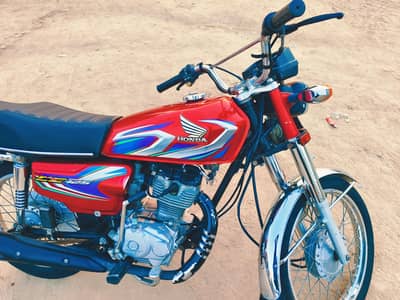 Honda CG125 2022 ALL Punjab Number