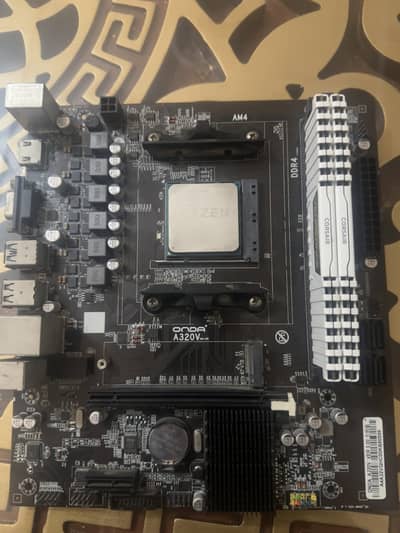 AMD Ryzen 5 2600 with A320M Motherboard