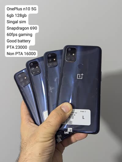 OnePlus Nord N10 (6GB/128GB) PTA APPROVED
