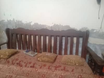 wood sofa set for sale