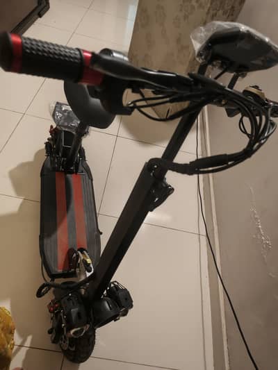 Electric scooty card start