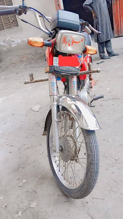 Road prince motorcycle for sale contact 03221608517