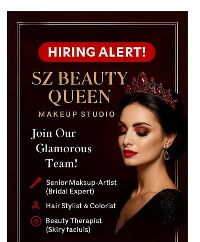 SZ Beauty Queen – Hiring Alert