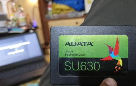 Adata SU630 Model SSD ,256 GB FAST DATA TRANSFER 100% HEALTH.