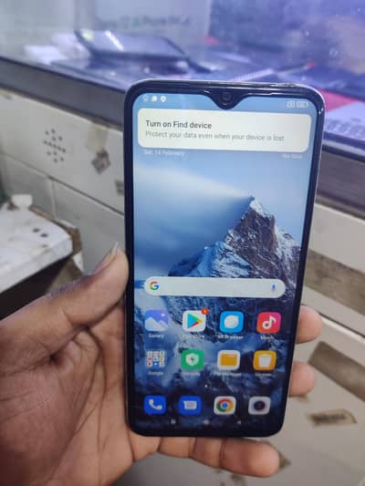 Redmi mi not 8 pro with box 6GB ram 128GB Mamry total jenian set