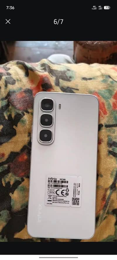 Infinix hot 60i new model 10by10 condition full ok 45v fast charger