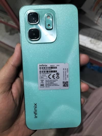 Infinix Hot 50i 10by10 condition 9 month warranty official Baki 6/128