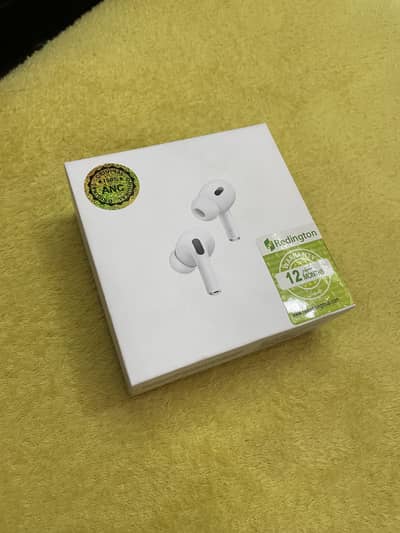 Airbuds pro 2 whit and black with buzer