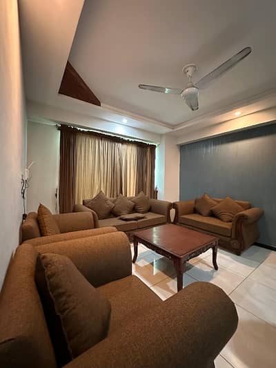 2 Bed Full Furnished Apartment For Rent Available In Prime Location Top City-1 Islamabad