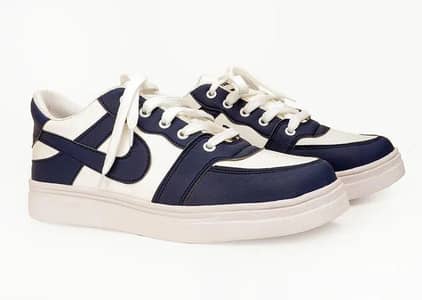 MEN’s REXINE FANCY SNEAKERS (JRD-BLUE).