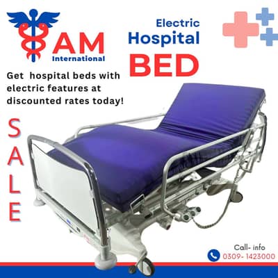 UK Improt electric bed Hospital bed Surgical bed Hospital bed-ICU bed