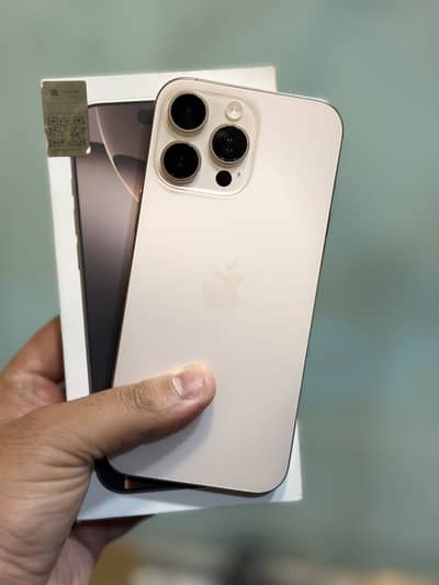 16 Pro Max 256Gb Dual Physical HK Non PTA with box