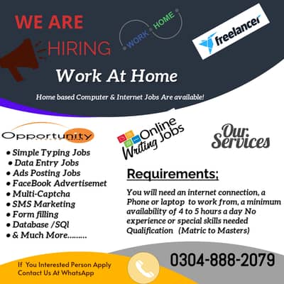 online jobs/full time/part time/Data entry jobs