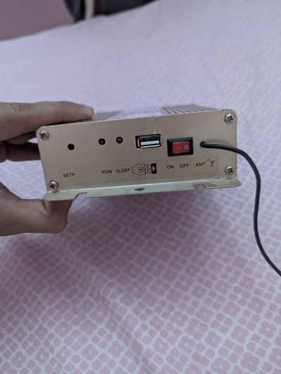 Wireless Police Siren (X5 200 Watt) With Mic