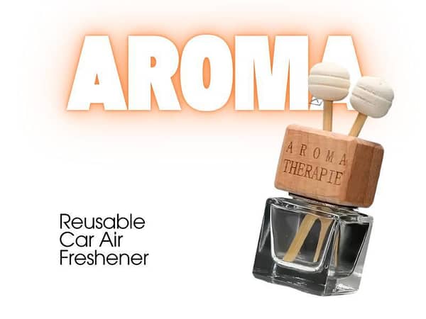 Aroma Therapie Car Diffuser Bottle 1 Pc. | Essential Oil | Fragrance Bottle Elegant Perfume.