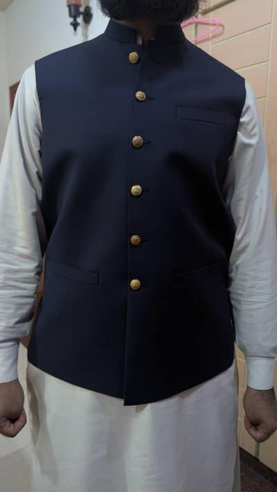 Royal blue Waistcoat