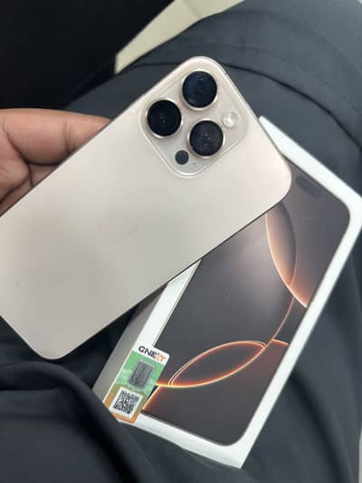 IPhone 16 Pro Max PTA approved 256 gb