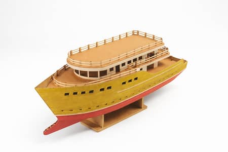 Handmade Luxury Yacht Model | Crafted by Benny