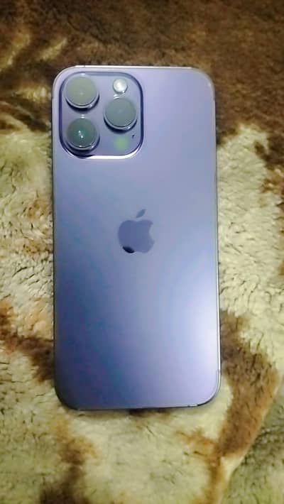 I phone 14 Pro Max. Good Condition with monay back guarantee of 5 days