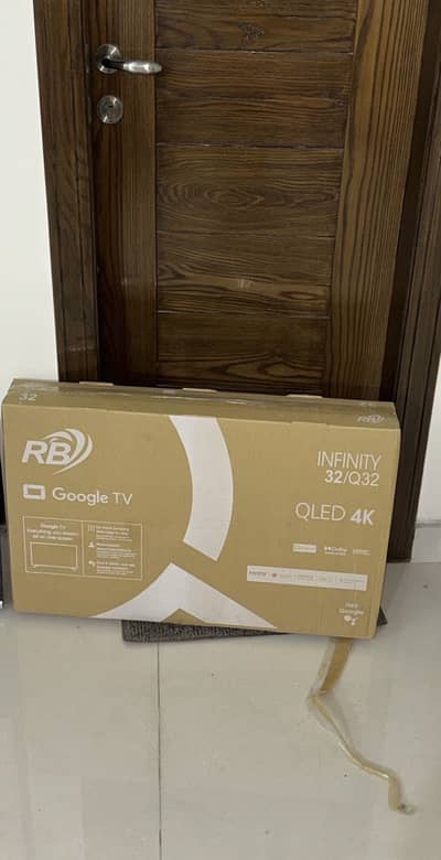 RB 32" QLED 4K TV | Brand New Box Pack | All Accessories Included