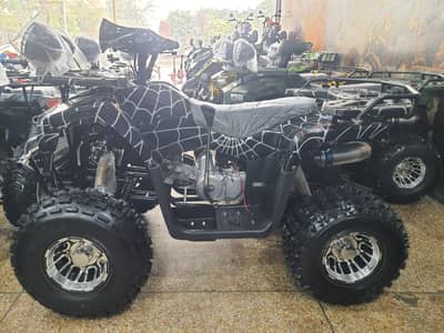 Brand new 124cc big size Atv quad 4 wheels delivery all Pakistan