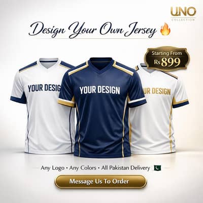  Custom Sports Jerseys Starting Rs 899 | Design Your Own