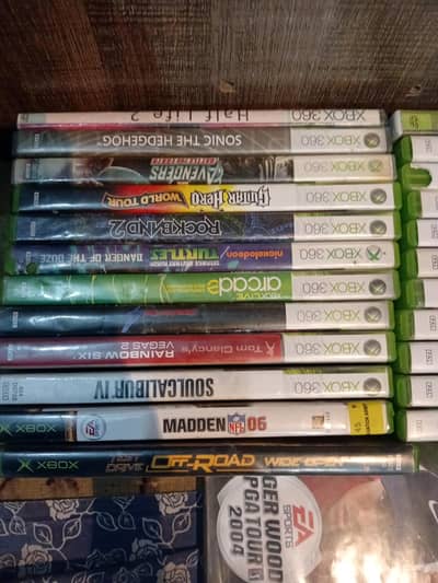 Xbox X, Xbox 360 ,ps2, CDS