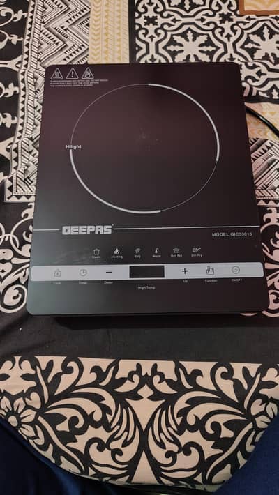 GEEPAS DIGITAL INFRARED COOKER - Almost New - Imported From Dubai