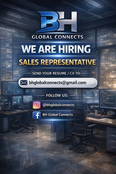 We are hiring sales representative for twitch,discord,twitter. etc