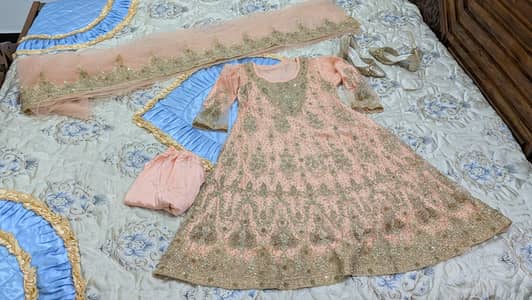 bridle dress with heels