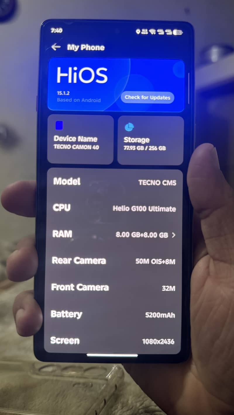 Techno Camon 40 2