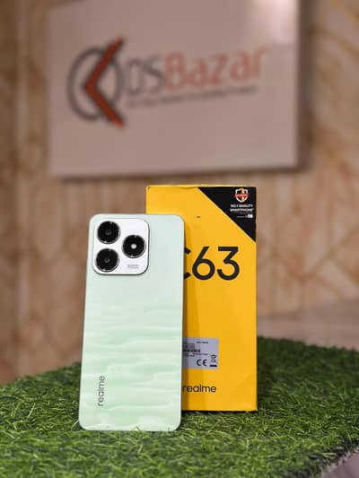 Realme C63 6gb Ram 128gb Storage With Box & Charger