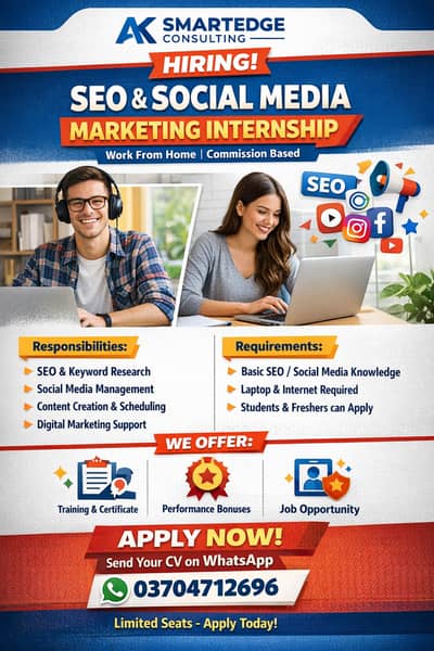 Marketing Job Opportunity – Fresh & Experienced