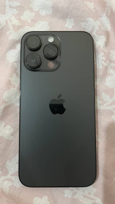 IPhone 14 Pro Max black color, PTA Non-approved excellent condition