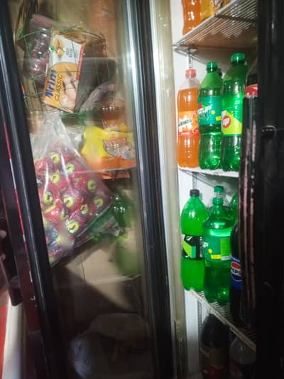 I Am selling shop freezer Double Door urgent sell only 1lac